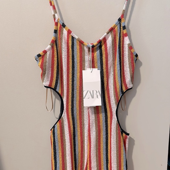 Zara Pants - NWT Striped Jumpsuit | ZARA